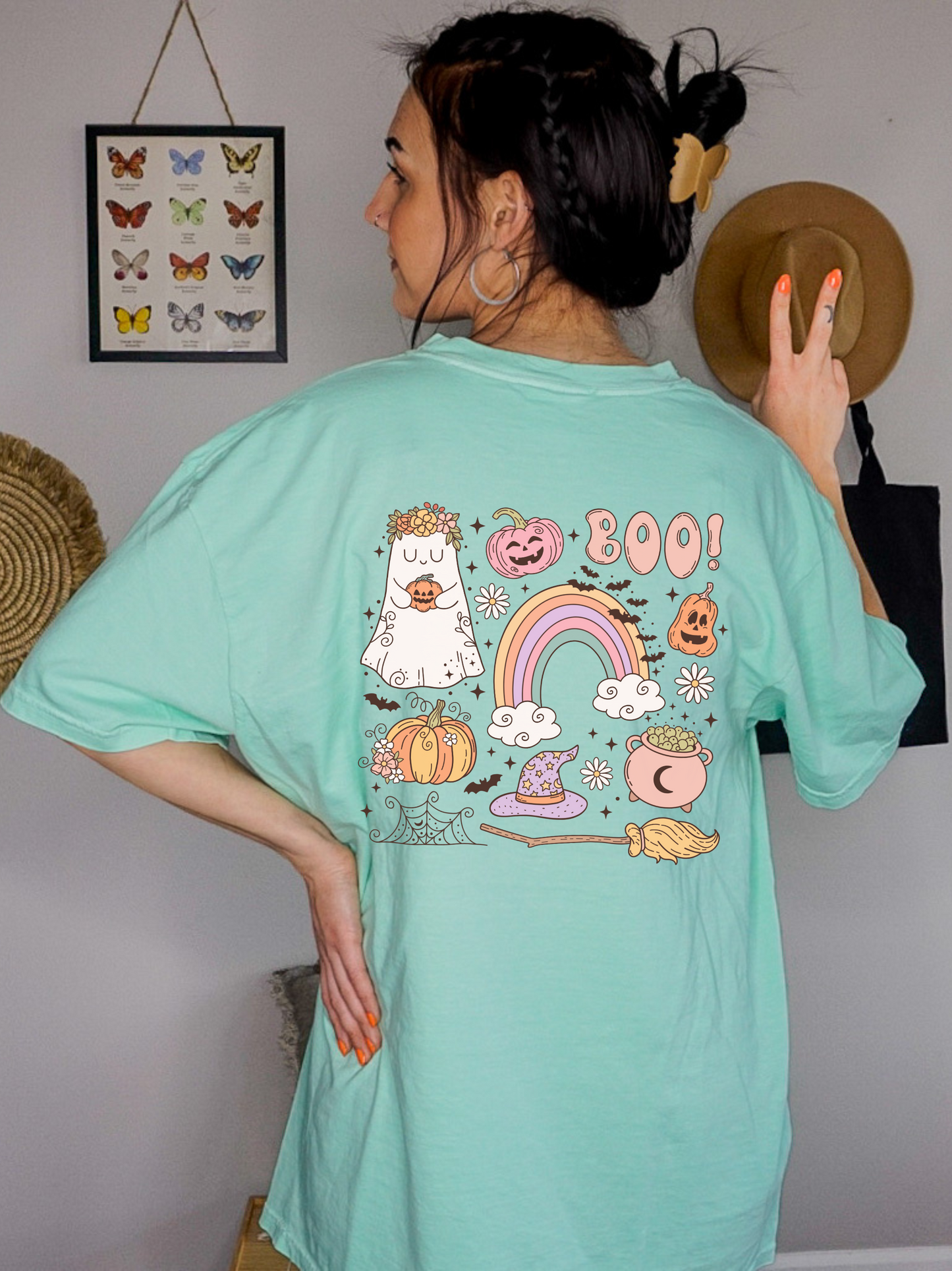Stay Spooky Rainbow Tee
