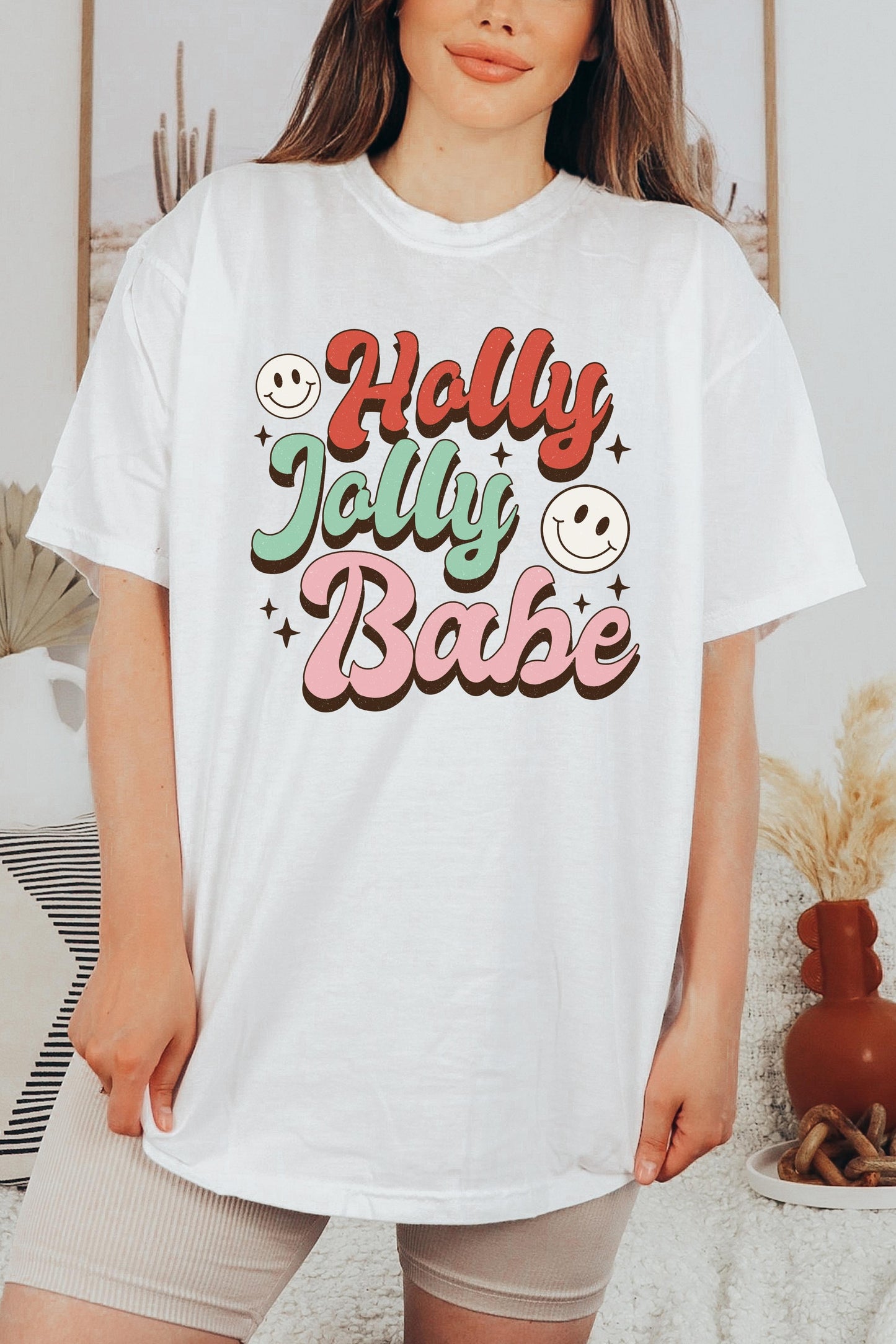 Holly Jolly Babe Tee