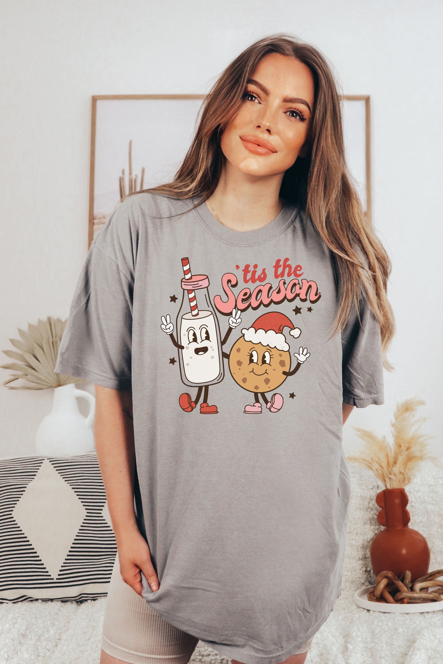 'Tis the Season Milk and Cookie Tee