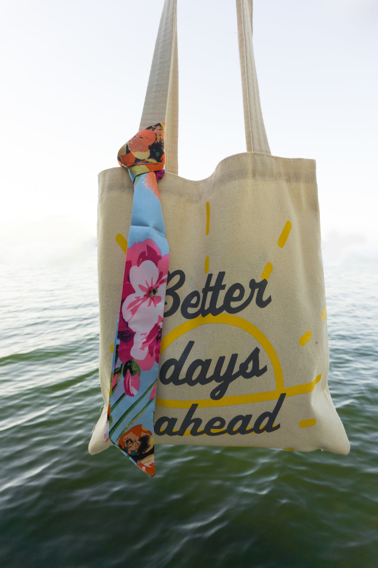 better days ahead canvas tote