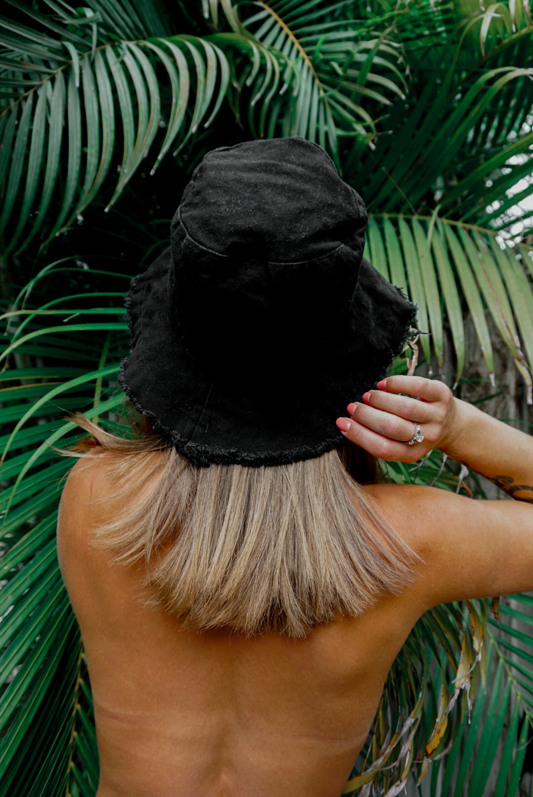 Distressed Bucket Hat