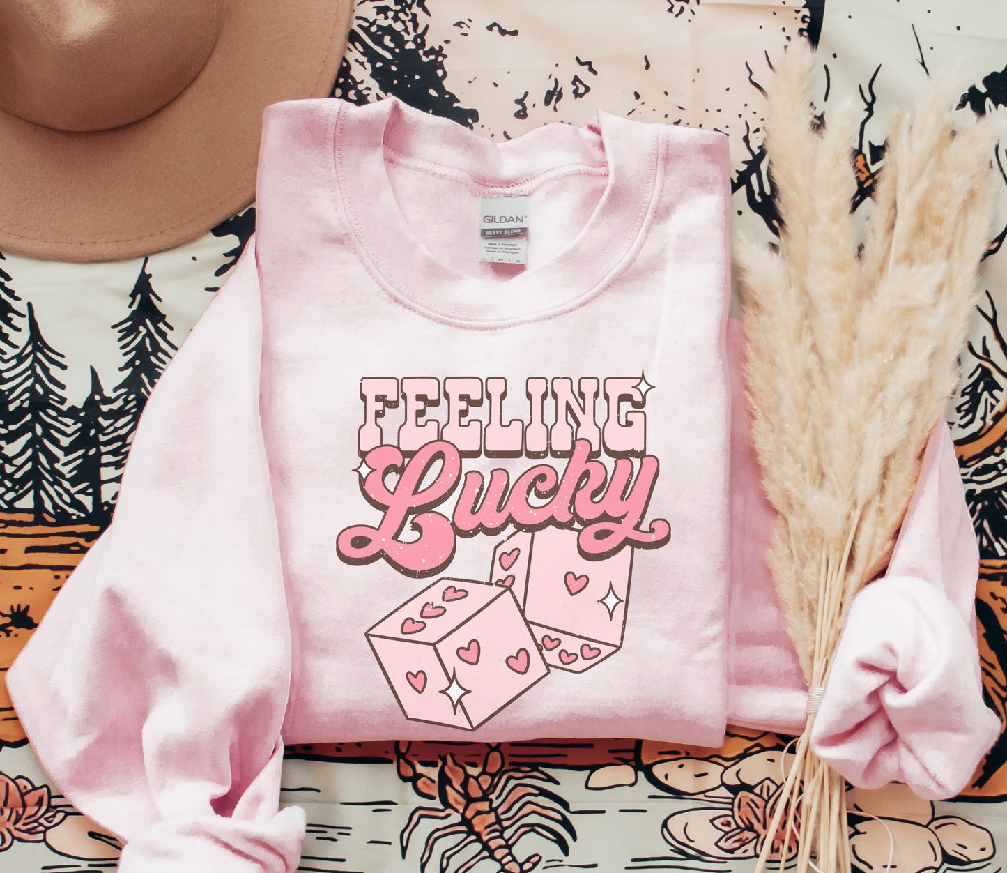 Feeling Lucky Dice Crewneck