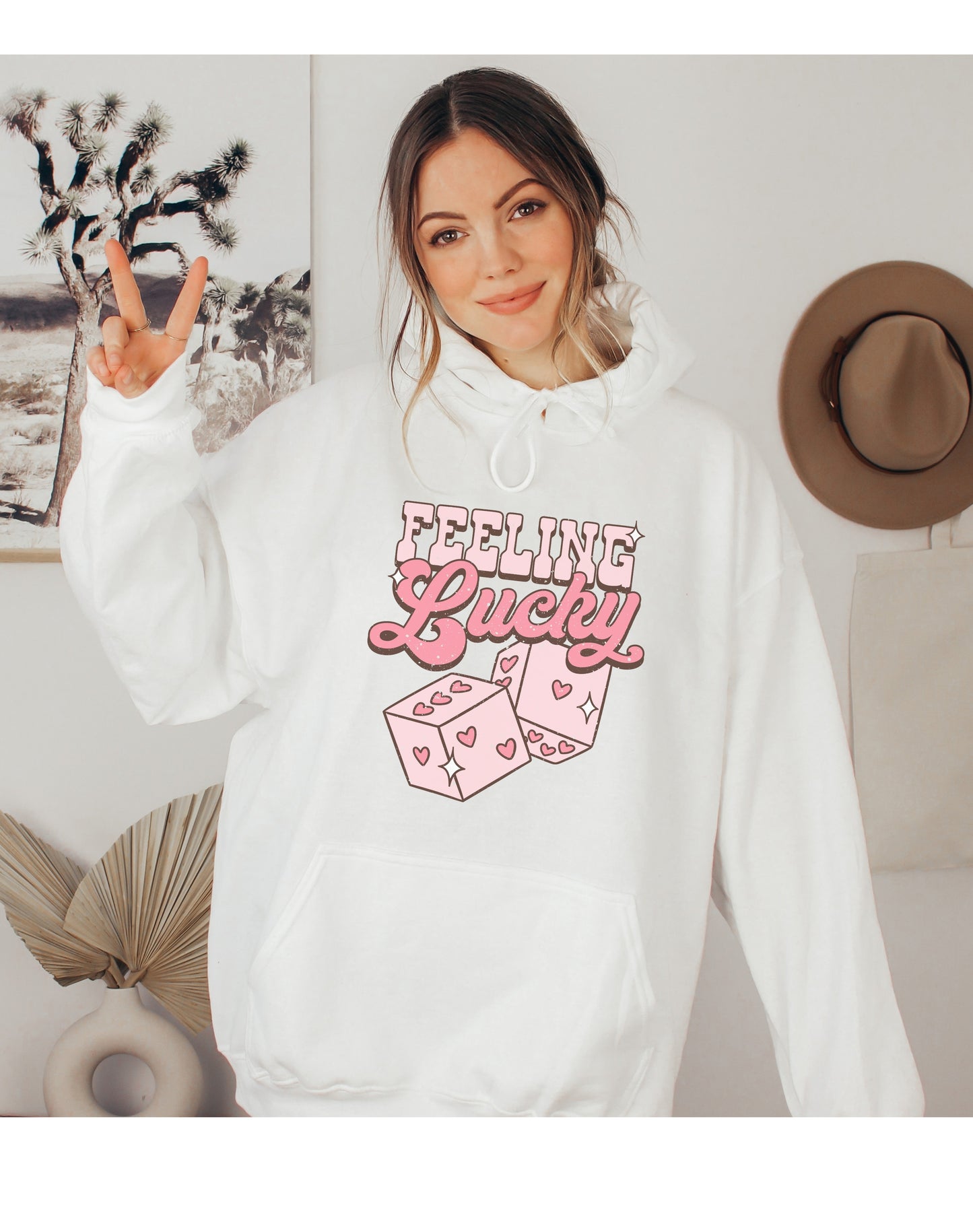 Feeling Lucky Dice Hoodie