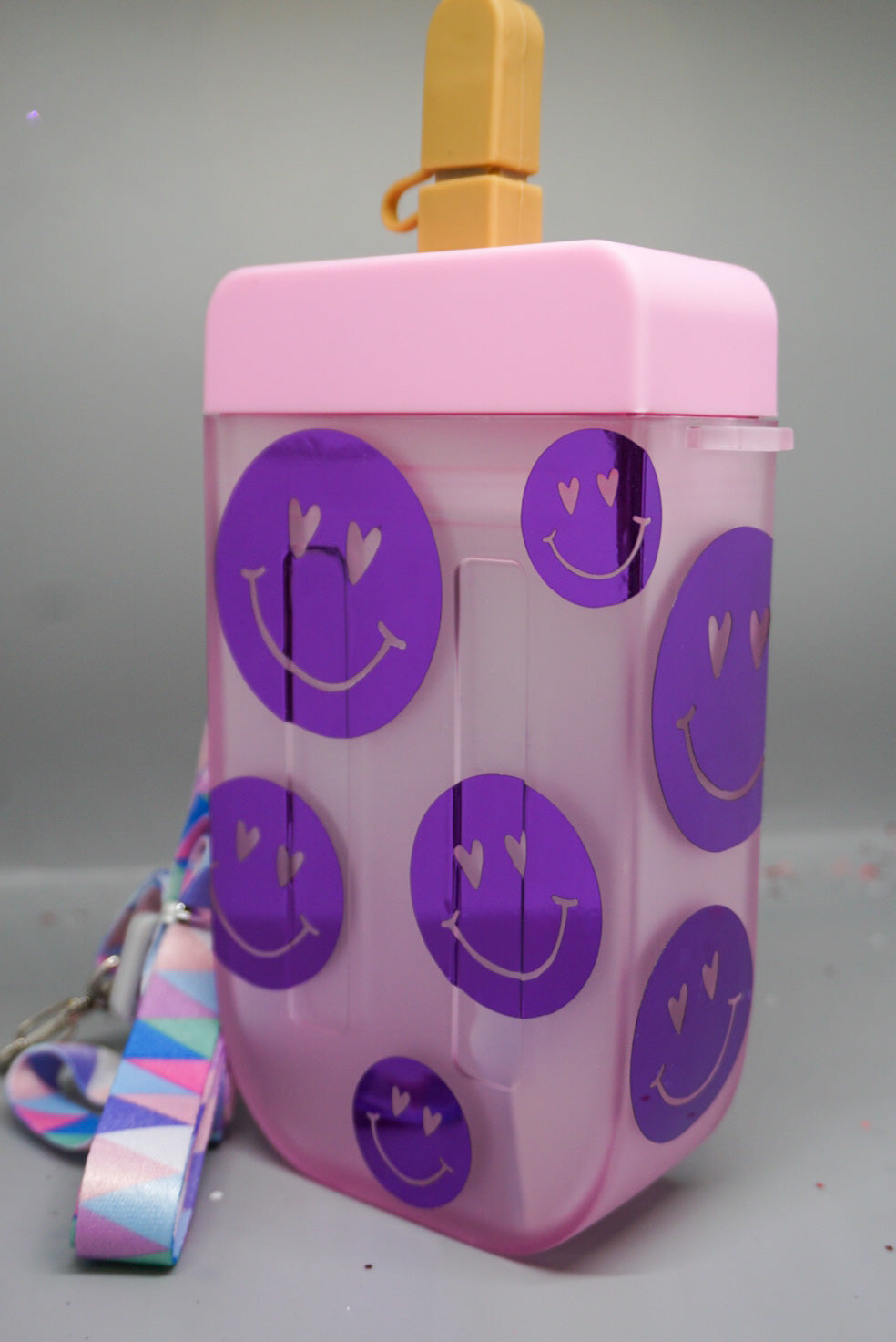 Valentine’s Popsicle Water Bottle Set
