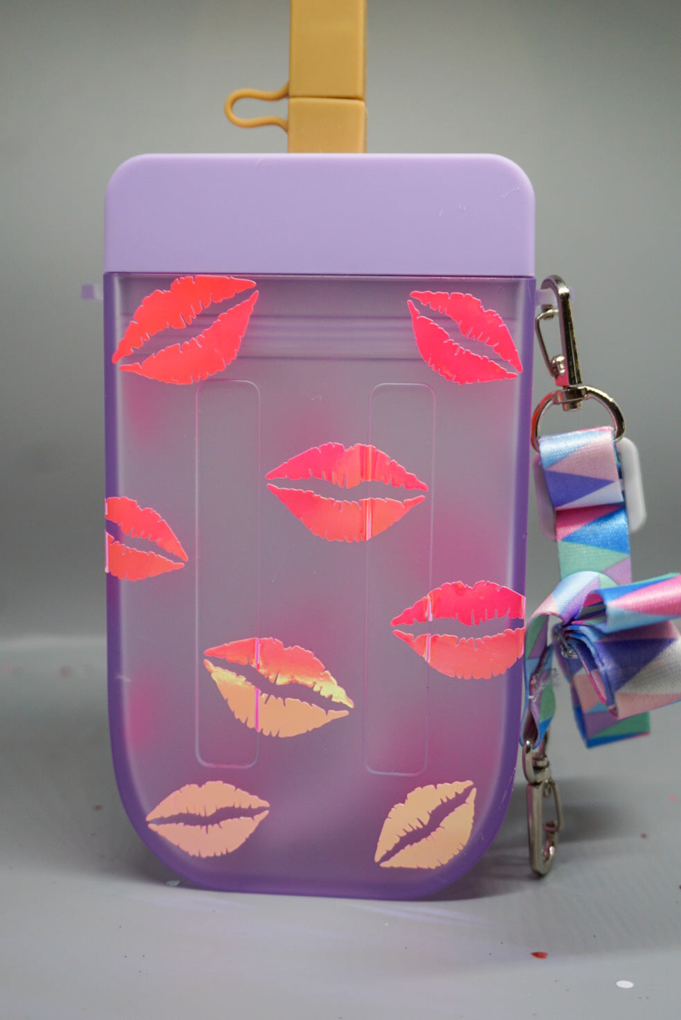Valentine’s Popsicle Water Bottle Set