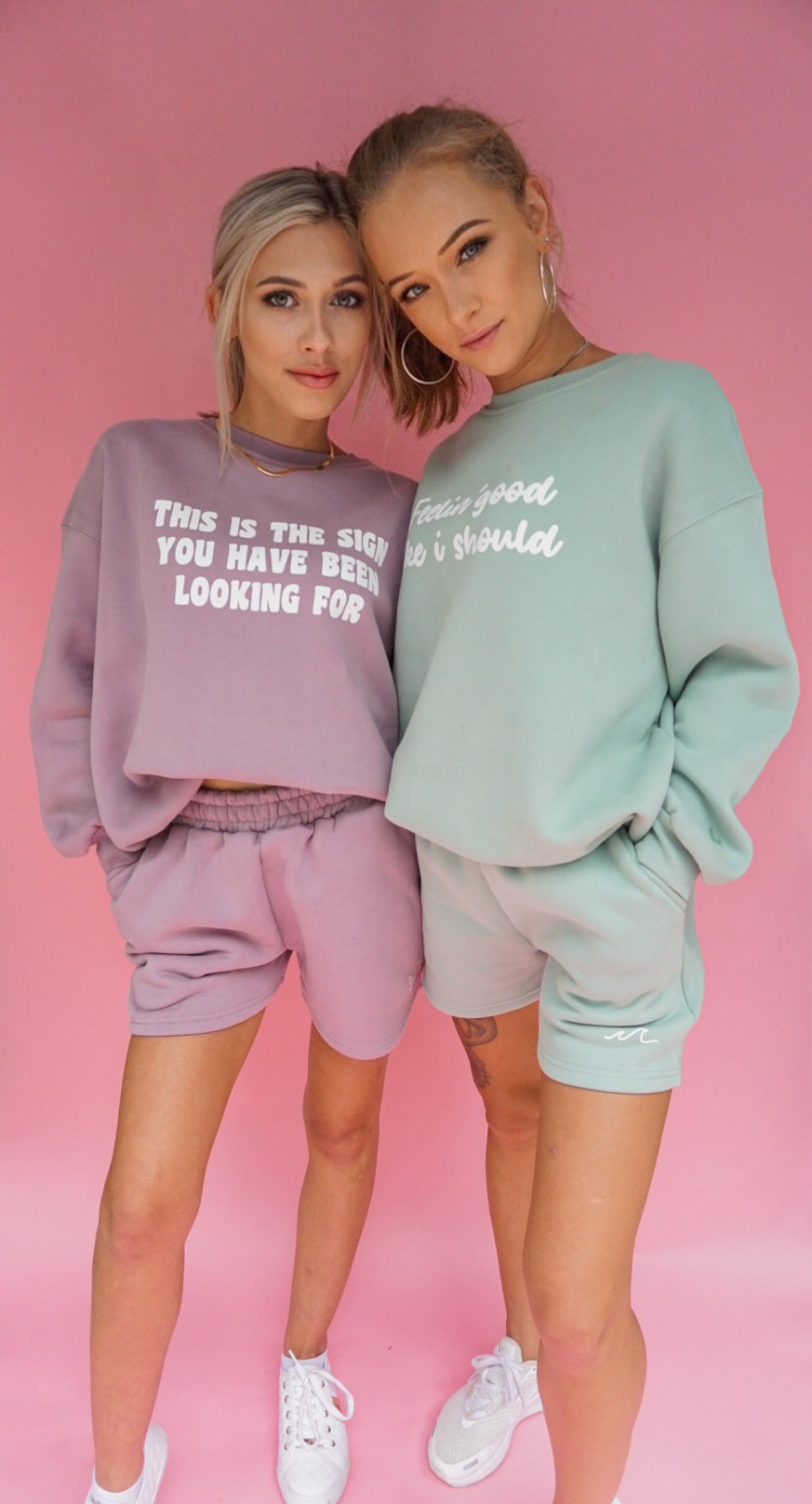 This Is The Sign Sweat Short Set