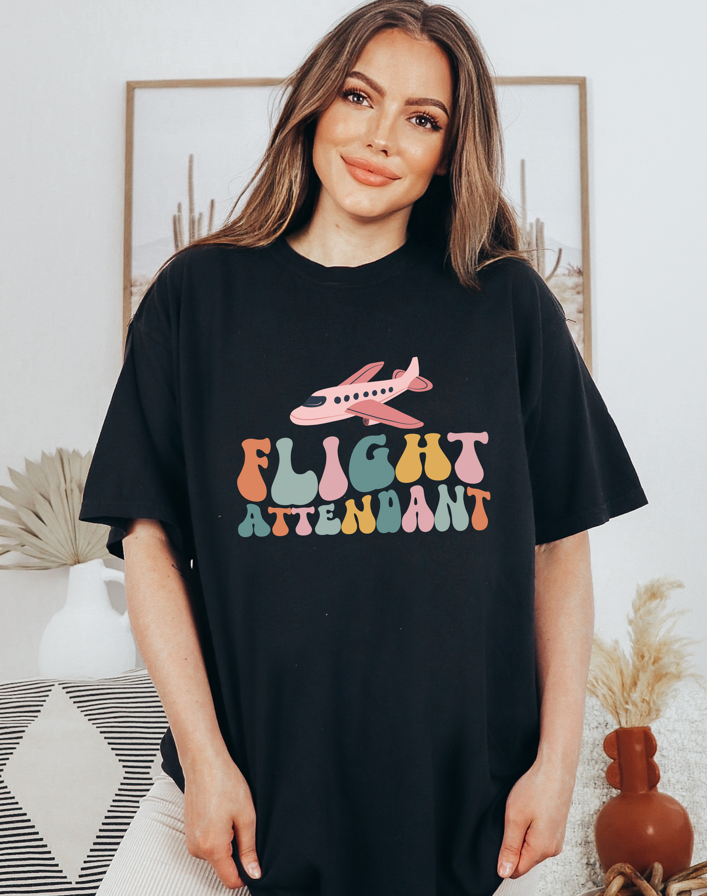 Flight Attendant Tee