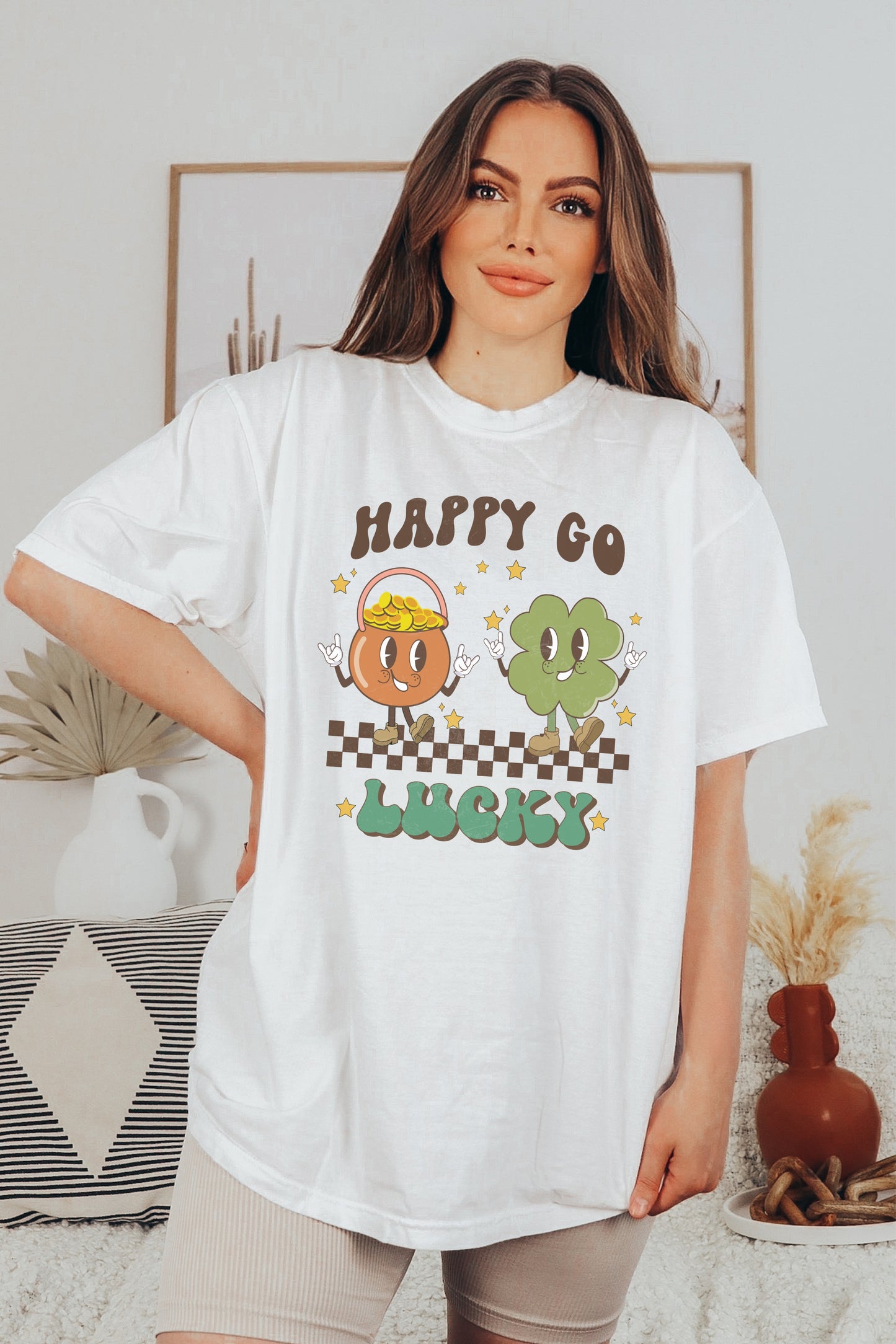 Happy Go Lucky Tee