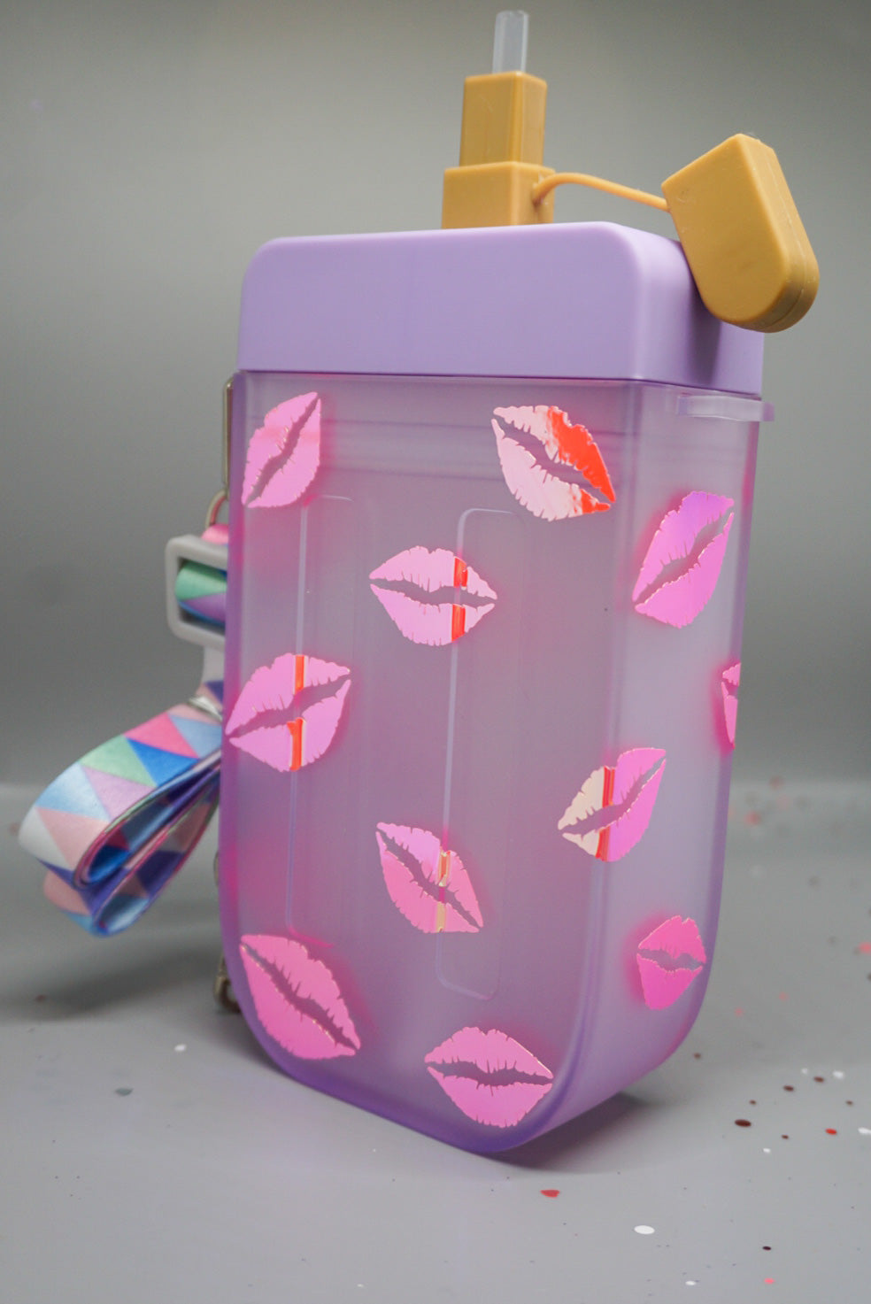 Valentine’s Popsicle Water Bottle Set