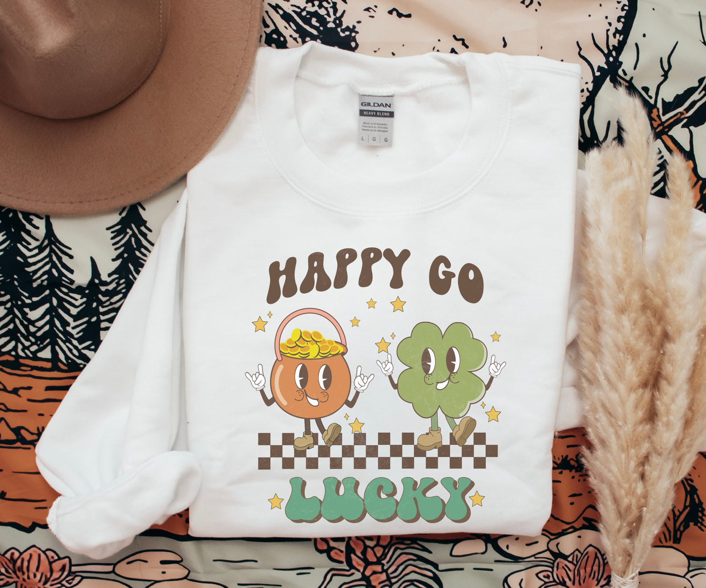 Happy Go Lucky Crewneck