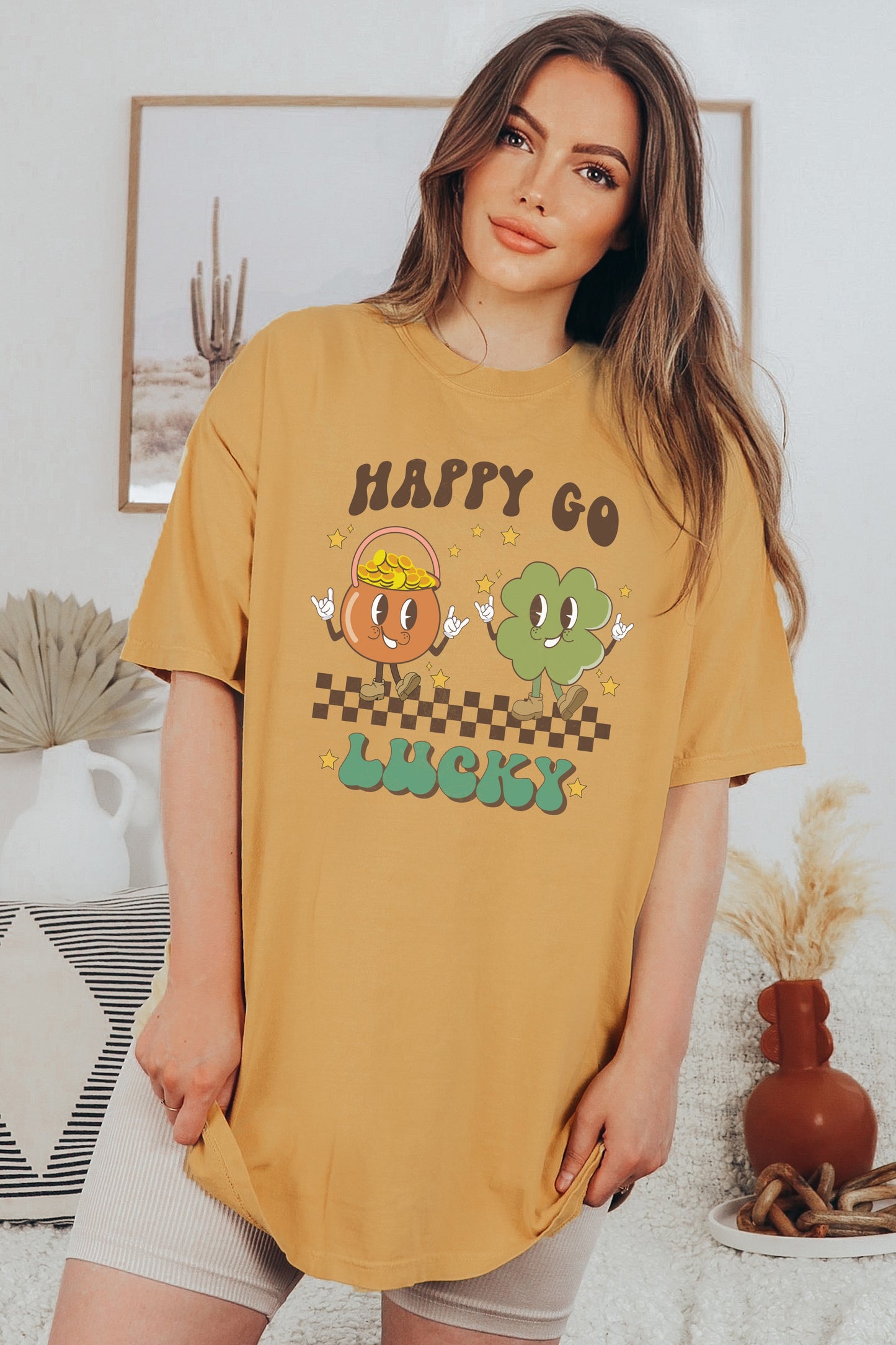 Happy Go Lucky Tee