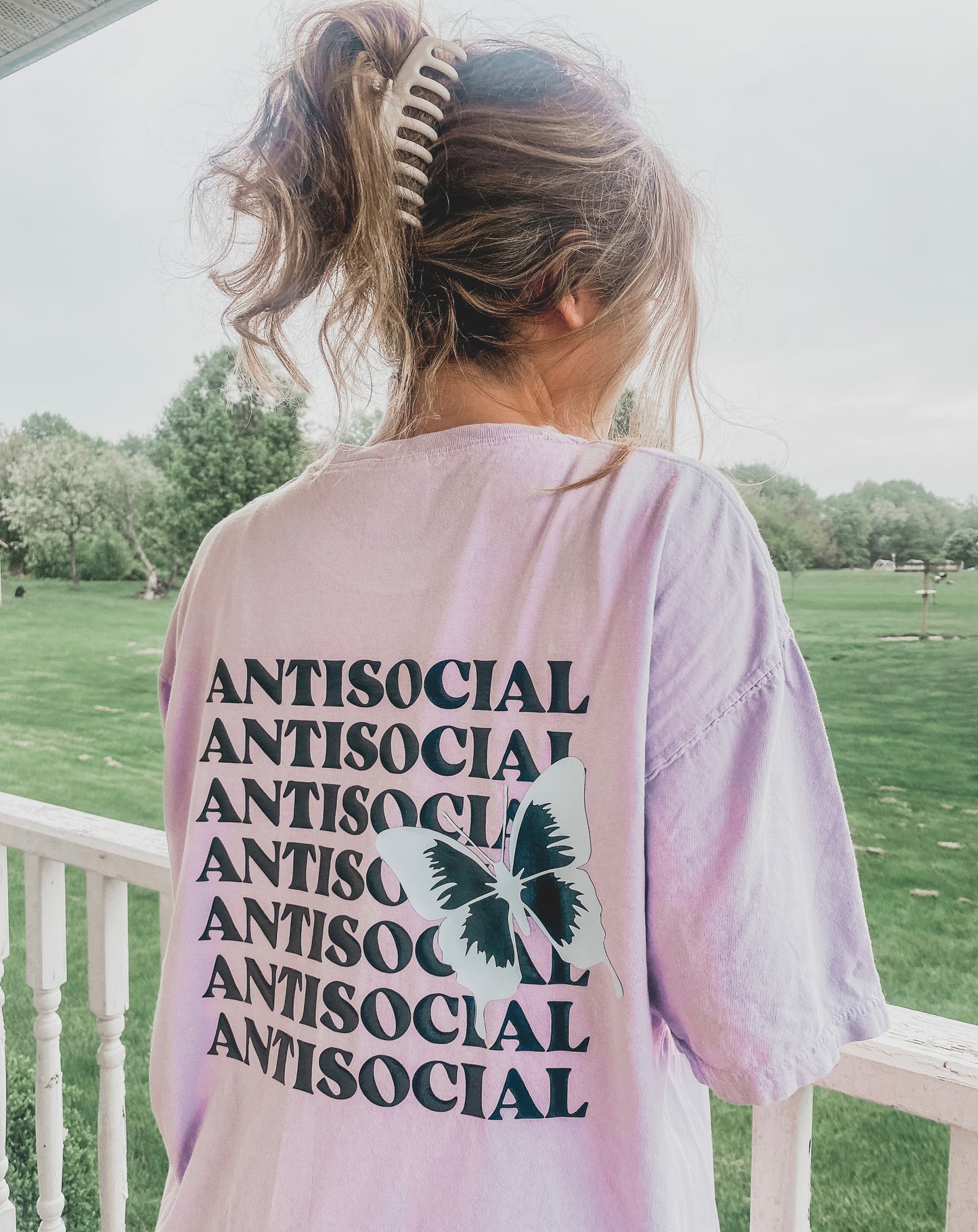 Antisocial Butterfly Tee