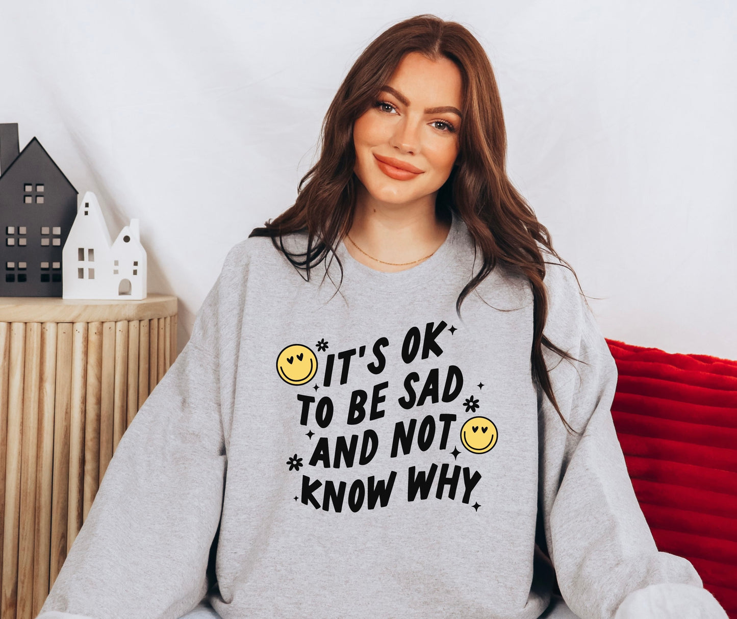 It’s Okay To Be Sad Crewneck