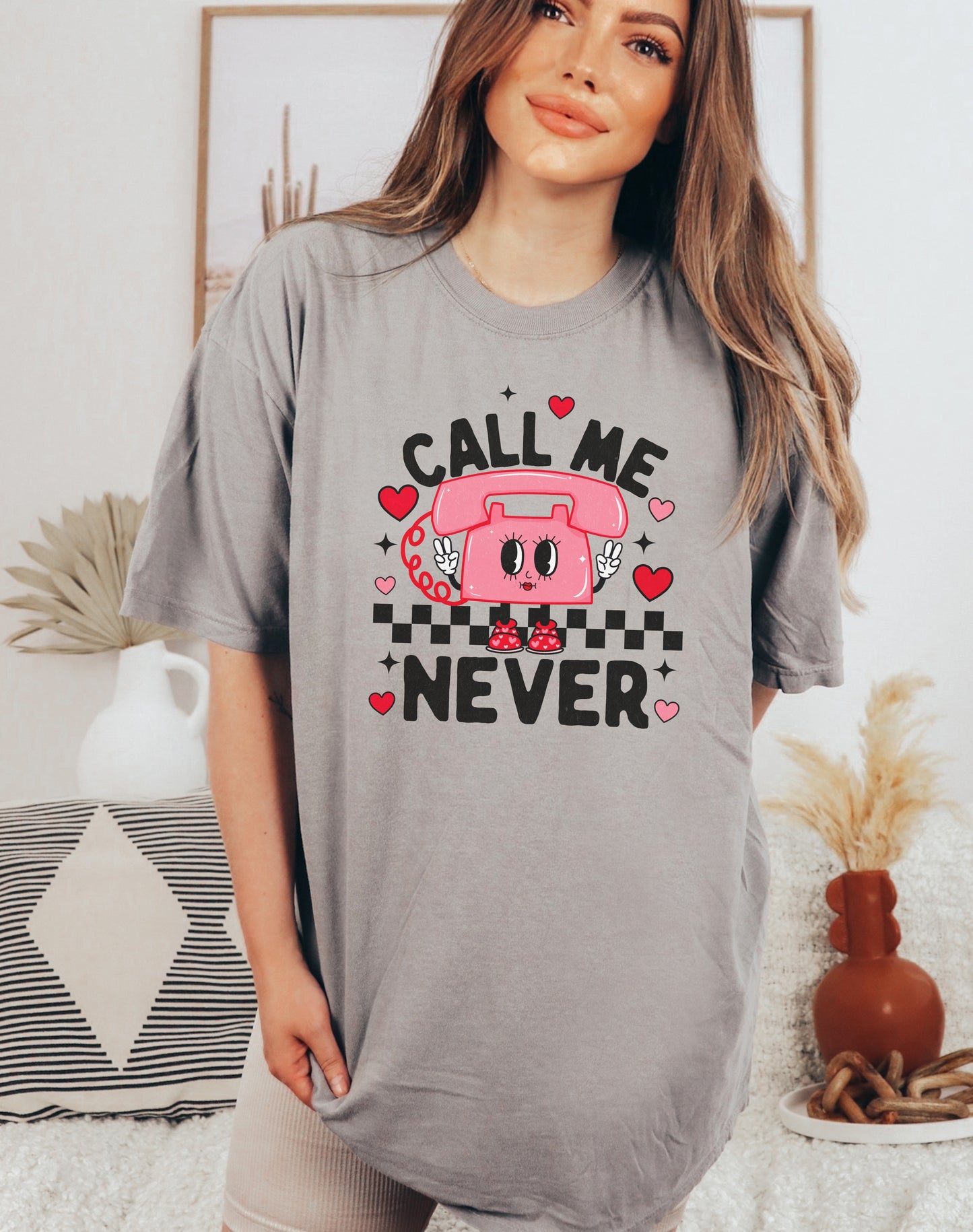 Call Me Never Tee