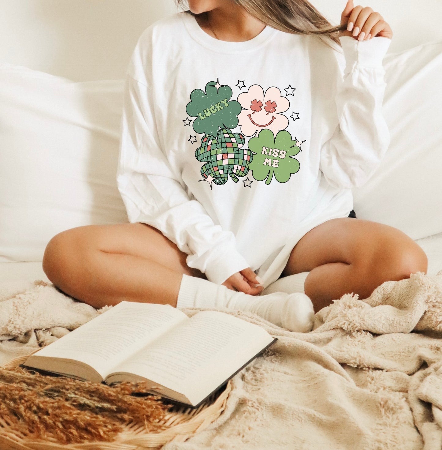 Disco Clovers Long Sleeve