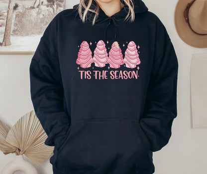 Pink Tis’ The Season Hoodie
