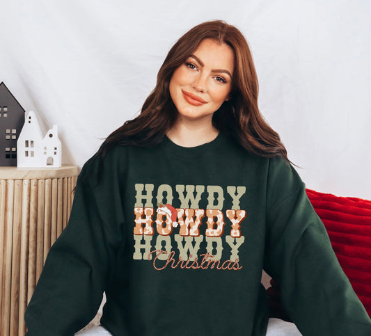 Howdy Howdy Howdy Xmas Crewneck