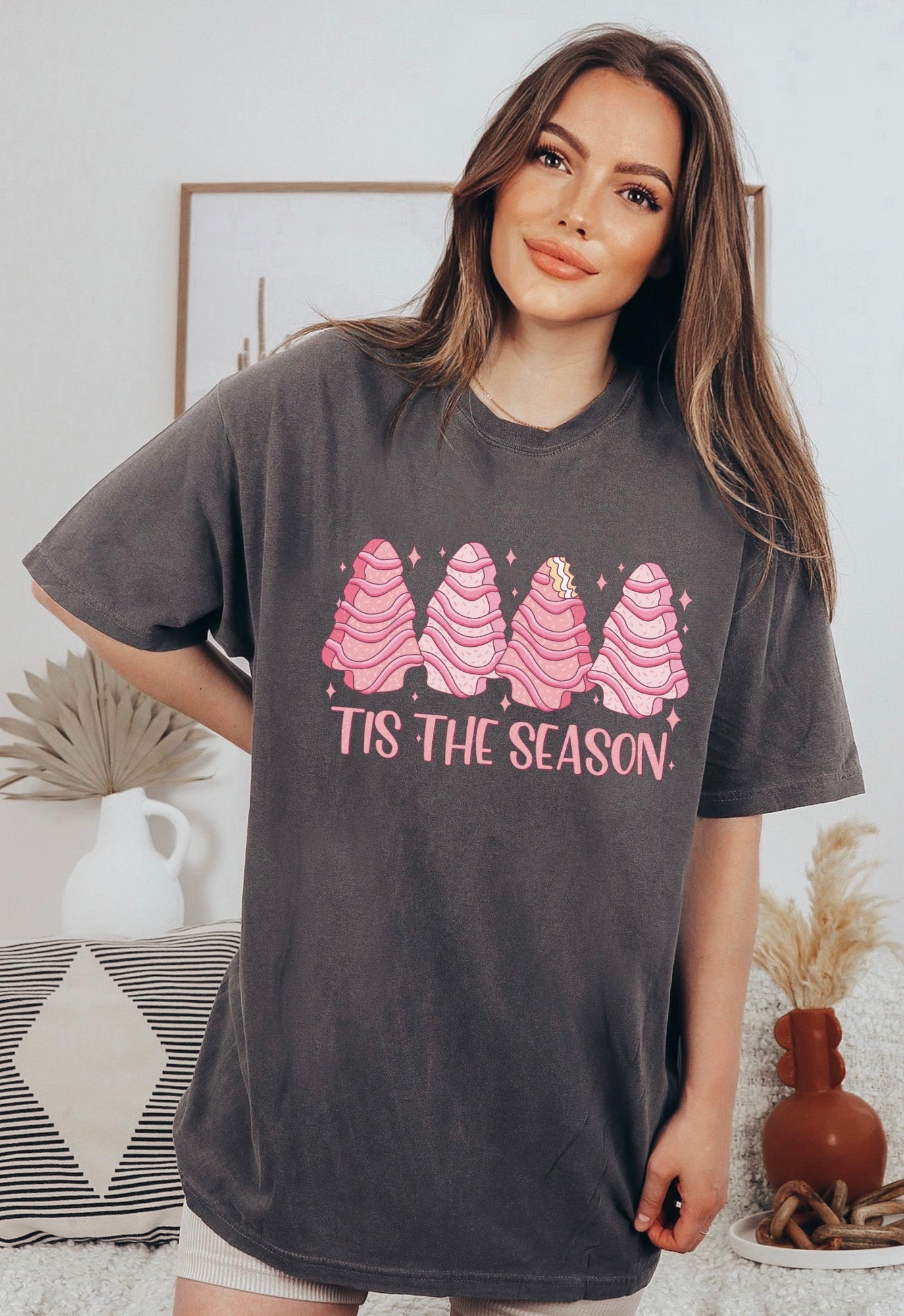 Pink Tis’ The Season Tee