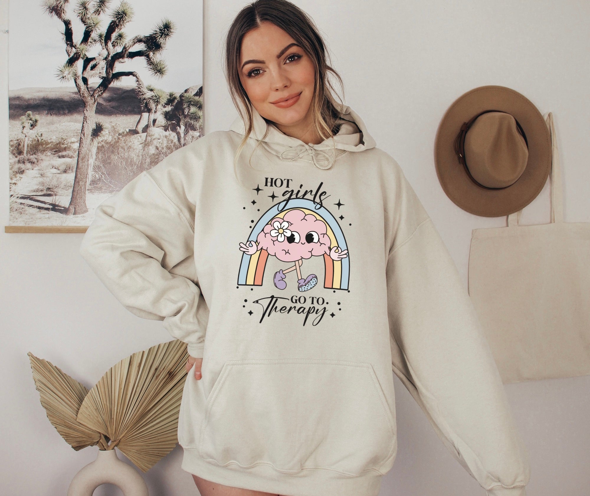 Hot Girls Go To Therapy Hoodie – Shop Alloe