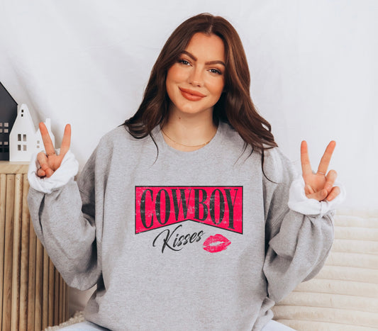 Cowboy Kisses Crewneck