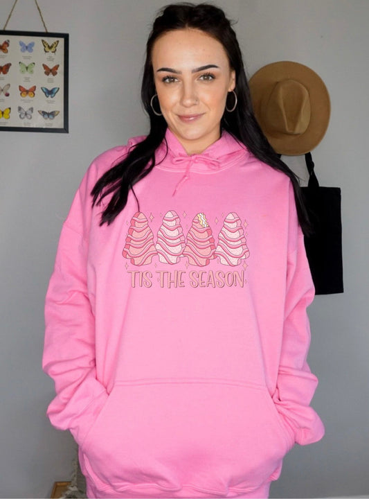 Pink Tis’ The Season Hoodie