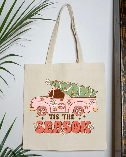 Tis’ The Season Groovy Tote