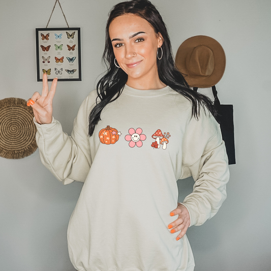 I Love Fall Most Of All Crewneck