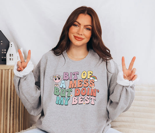Doin’ My Best Crewneck