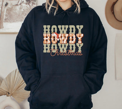 Howdy Howdy Howdy Xmas Hoodie