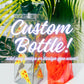 Custom Milk Carton Bottle Set