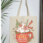 Girl Who Loves Xmas Tote