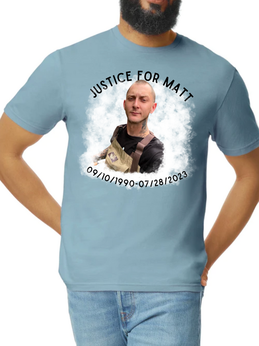 Justice For Matt Memorial Tee