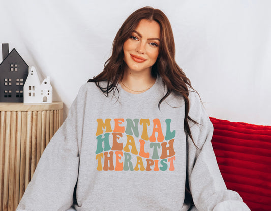 Mental Health Therapist Crewneck