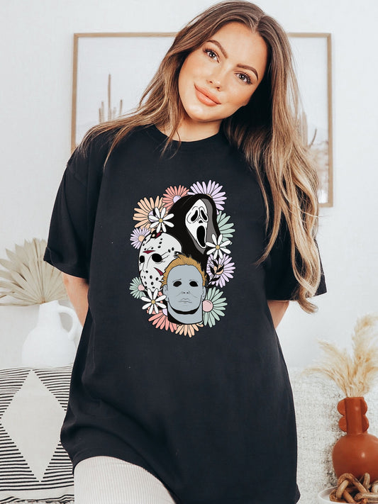 Floral Horror Tee