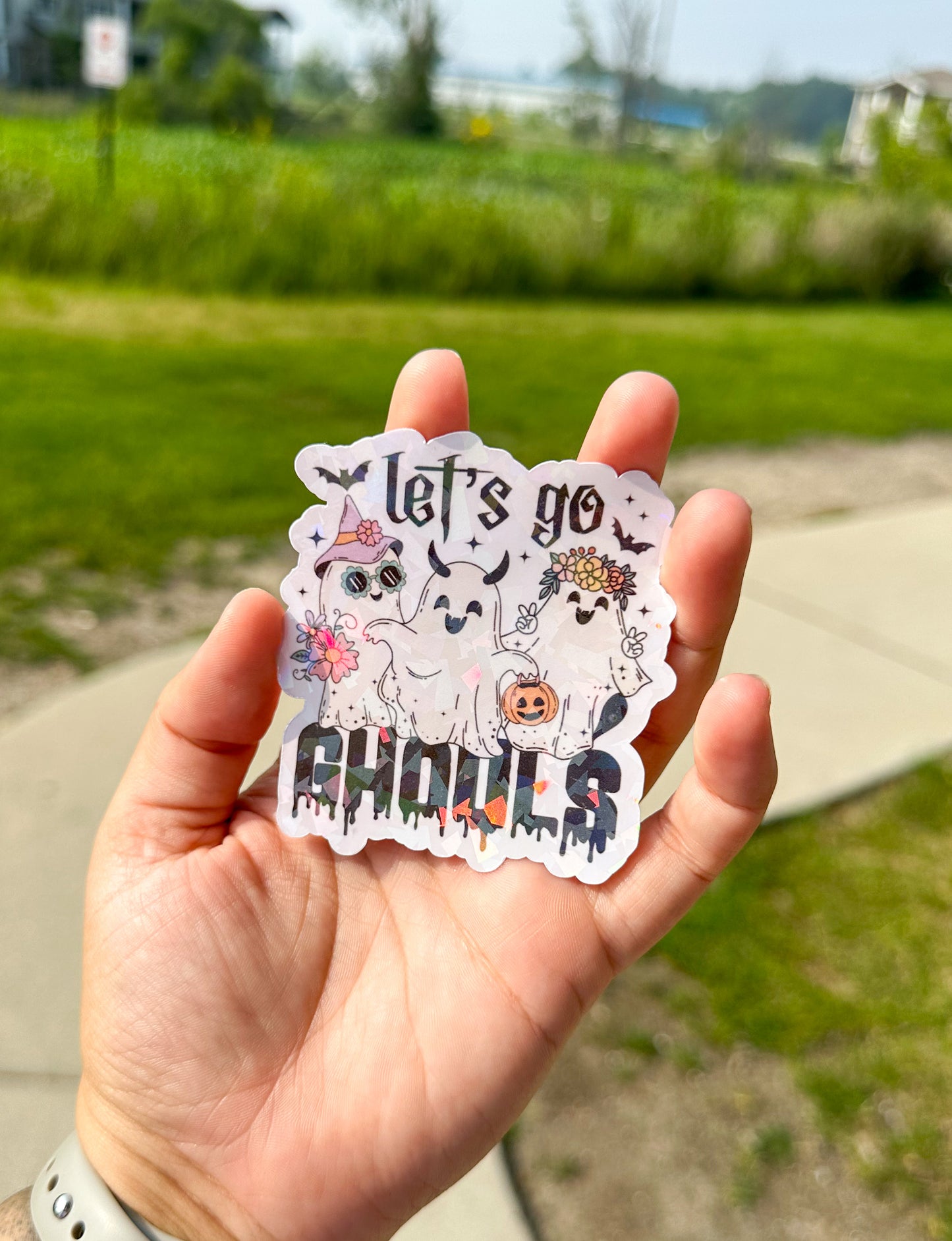 Let’s Go Ghouls Sticker