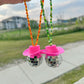 Cowboy Disco Ball Car Charm