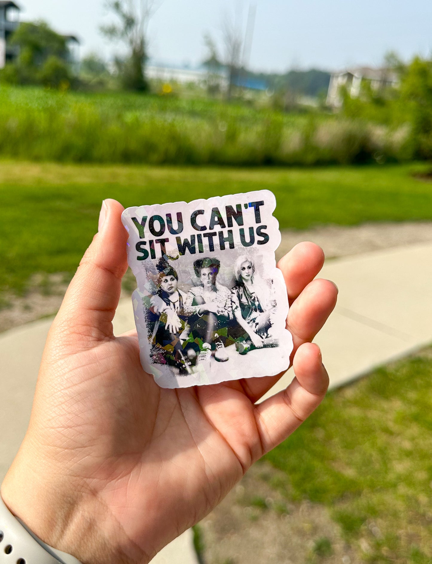 You Can’t Sit With Us Sticker