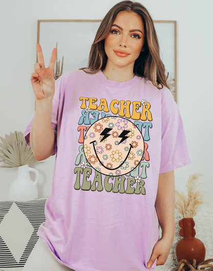 Teacher Smiley Tee