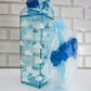 Clouds Blue Milk Carton Bottle Set