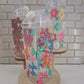 Balloon Dog Jumbo Clear Milk Carton Bottle Set