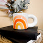 Hand Painted Rainbow Mug