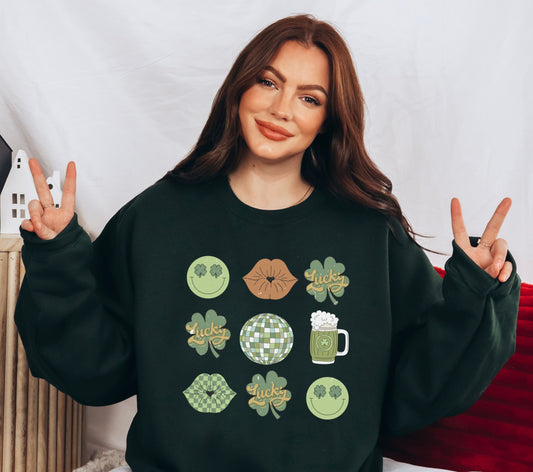 Lucky Icon Crewneck