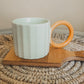 Circle Handle Ceramic Mug
