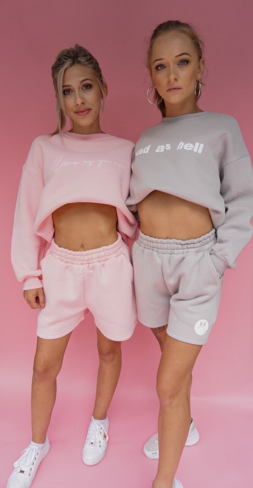 Come As You Are Sweat Short Set