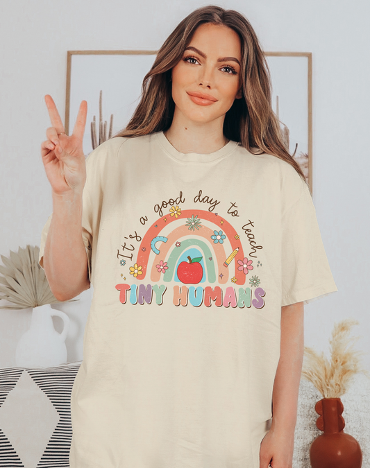 Good Day to Teach Tiny Humans Tee
