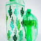 Cactus Green Milk Carton Bottle Set