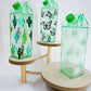 Smiley Daisy Green Milk Carton Bottle Set