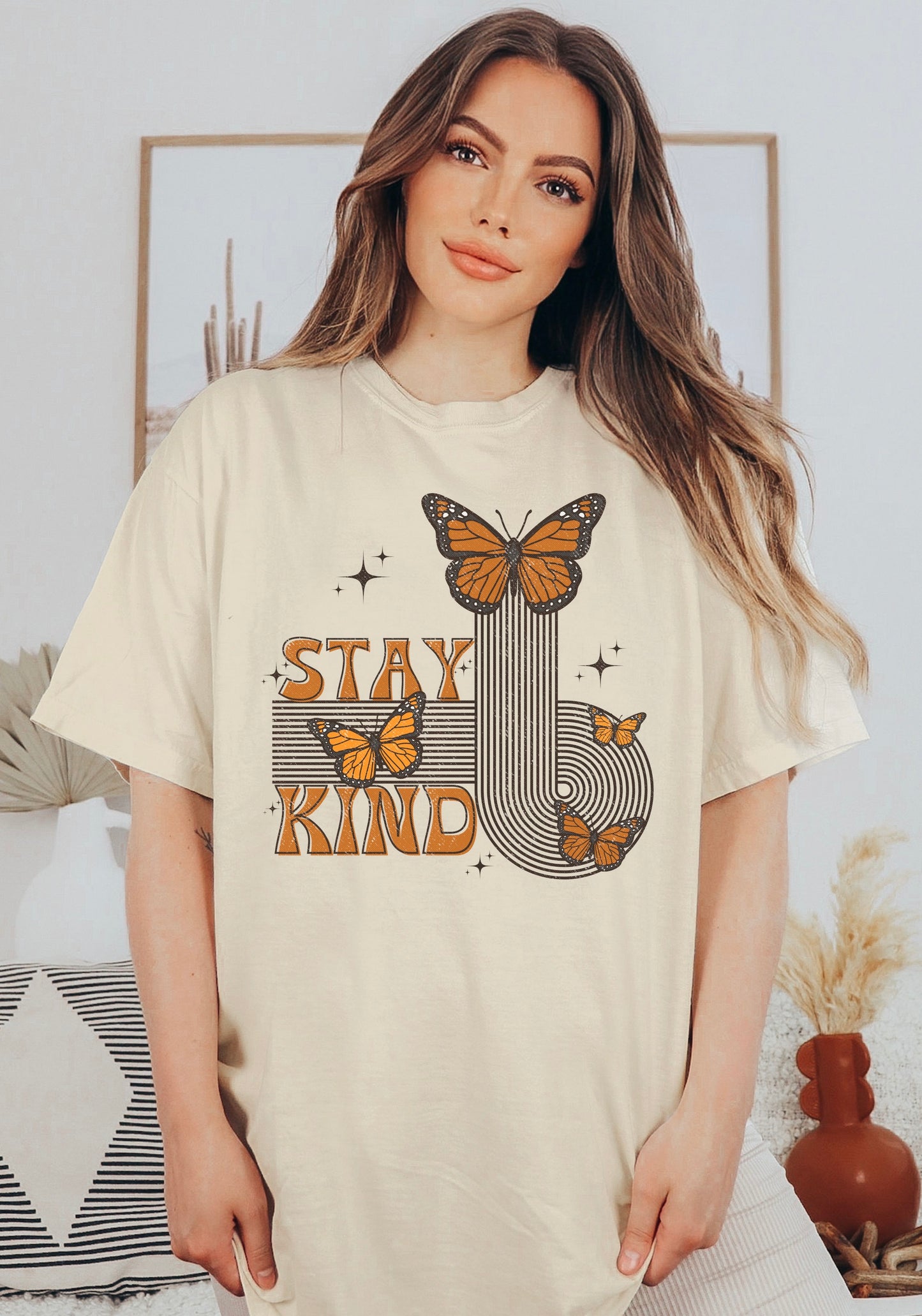 Stay Kind Monarch Tee