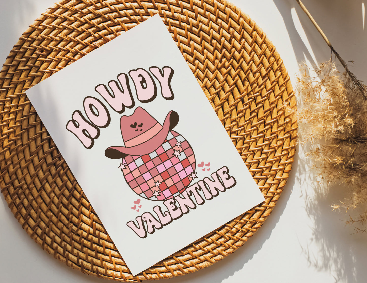 Howdy Valentine Mini Valentines Card