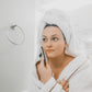 girl with reusable makeup remover pads